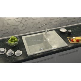 Мойка для кухни глянцевая BERGG lab. Z150 Светло-серый (Q10)